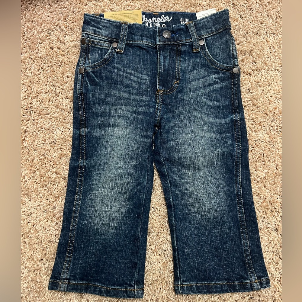 Wrangler retro slim boot jeans 2T
